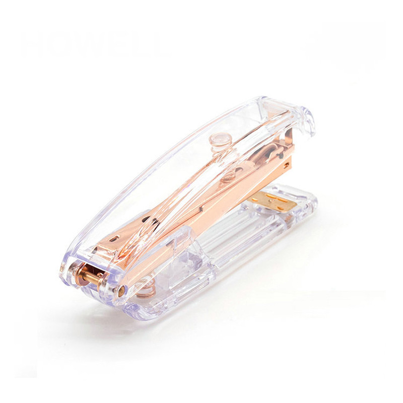 Rose Gold Stapler Edition Metalne ručne klamerice 24/6 26/6 uključuju 100 spajalica Uredski pribor Školski pribor