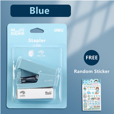 Deli Mini klamerica sa spajalicama 24/6 26/6 Samll Fashion klamerica za papir za uredski pribor Školski pribor