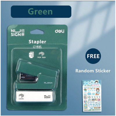 Deli Mini klamerica sa spajalicama 24/6 26/6 Samll Fashion klamerica za papir za uredski pribor Školski pribor