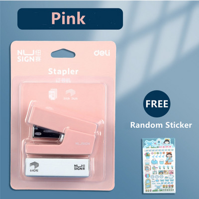 Deli Mini klamerica sa spajalicama 24/6 26/6 Samll Fashion klamerica za papir za uredski pribor Školski pribor