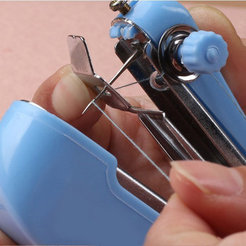 Μίνι Ραπτομηχανή Φορητή Χειροκίνητη Στιτς Ύφασμα Εύχρηστο Εργαλείο Κεντήματος DIY US