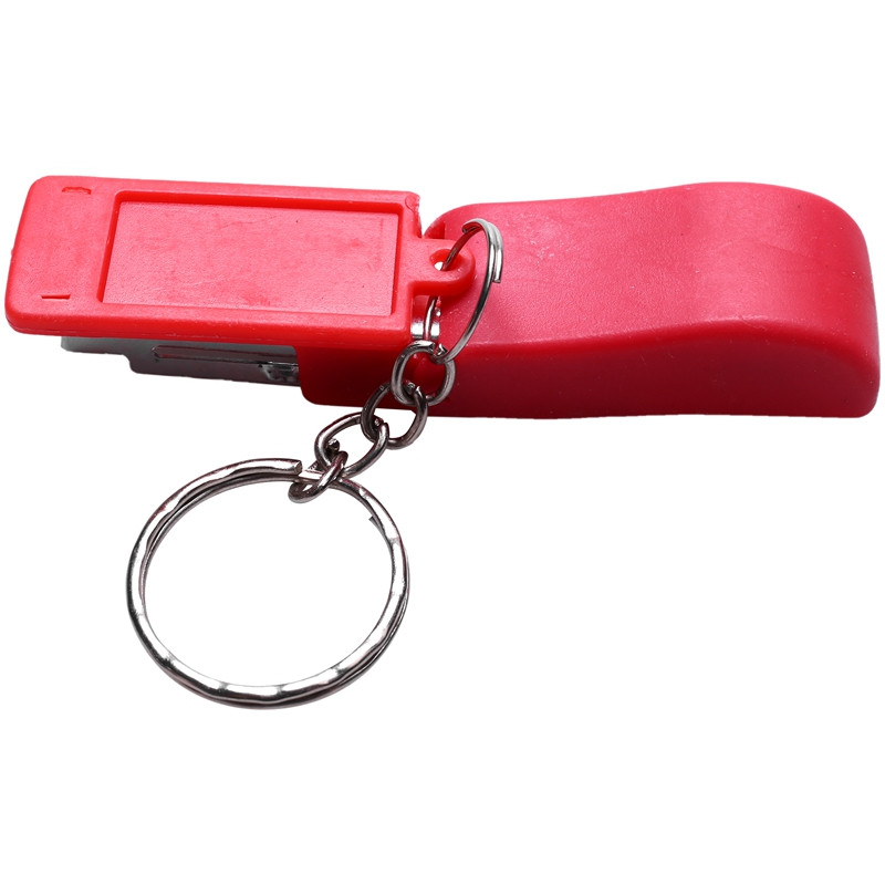 1 бр. Мини телбод Пластмасов комплект канцеларски материали Kawaii телбод Хартия Офис аксесоари Сладък многоцветен телбод