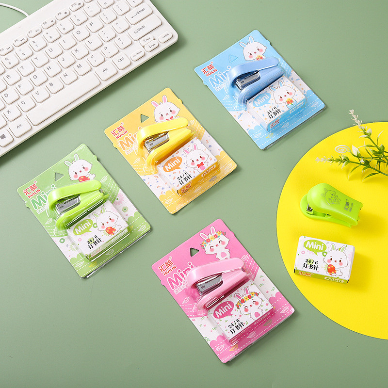 Mini slatki set spajalica sa spajalicama Papirni papir Uredski alati za uvez Školski pribor