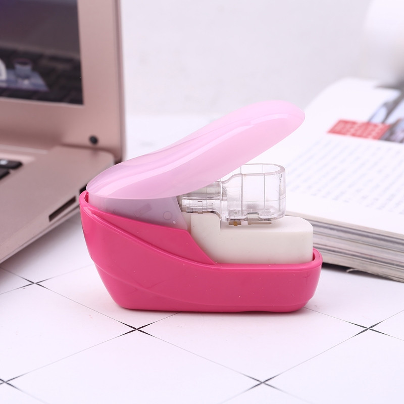 Ne za spajalice Klamerica za klamanje bez čavala. Mini klamerica za uvez knjige