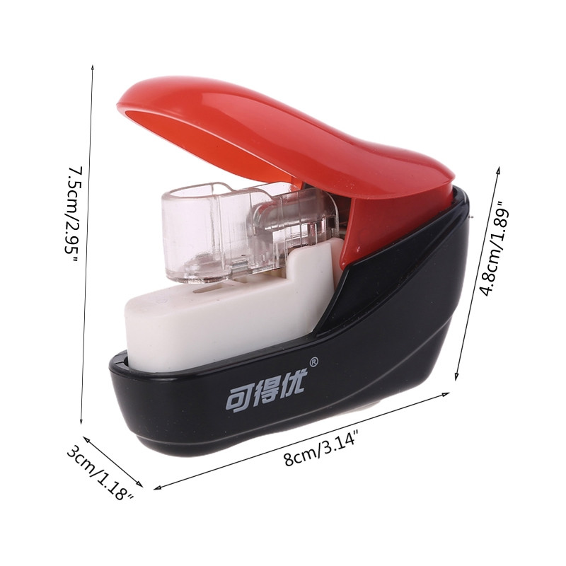 Ne za spajalice Klamerica za klamanje bez čavala. Mini klamerica za uvez knjige