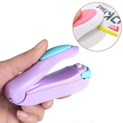 Φορητό Mini Heat Seal Machine Impulse Seal Seal Packing Πλαστική σακούλα Σχολικές προμήθειες