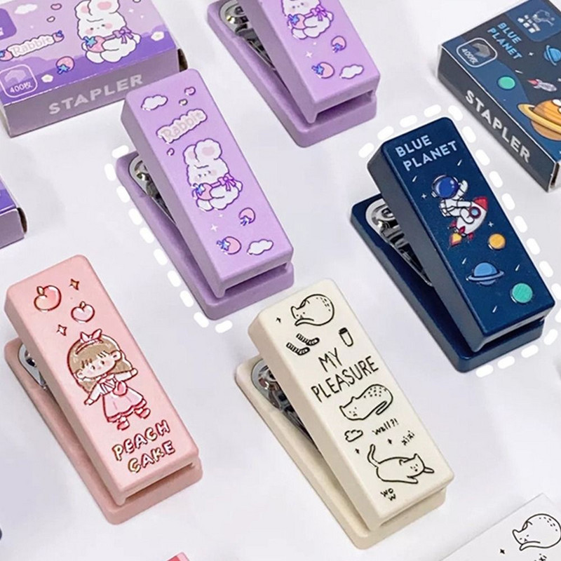 Pribor za uvez papira Učenički školski pribor Alati za uredski uvez Set za uvez papira Set mini klamerica sa spajalicama