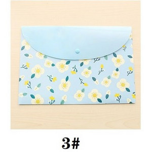 A4 patvarus aplankas, gėlėtas rinkmenų krepšys, popierinis dokumentų popierius, laikymo maišelis Biuro mokyklinės reikmenys vaikams Kanceliarinės prekės dovana