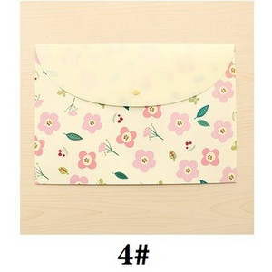A4 patvarus aplankas, gėlėtas rinkmenų krepšys, popierinis dokumentų popierius, laikymo maišelis Biuro mokyklinės reikmenys vaikams Kanceliarinės prekės dovana
