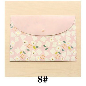 A4 patvarus aplankas, gėlėtas rinkmenų krepšys, popierinis dokumentų popierius, laikymo maišelis Biuro mokyklinės reikmenys vaikams Kanceliarinės prekės dovana