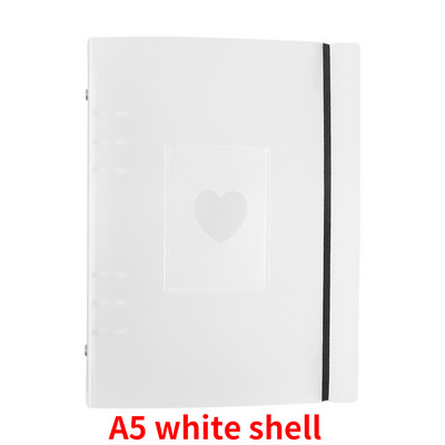 Kūrybinis vandeniui atsparus PP matinis skaidrus A5 segtuvų kišenės Nešiojamojo kompiuterio segtuvų rinkmenos Ataskaitos segtuvas Šešių skylių aplankas Biuro reikmenys