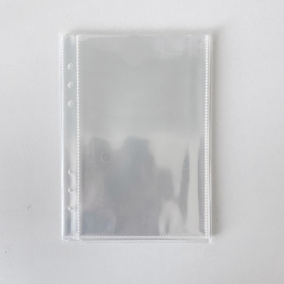 Nuotraukų albumas Binder A5 segtuvų rankovės kortelė Fotokortelių apsauga Organizatorius Traukinio bilietų kortelės knyga Papuošalų kortelių kolekcijos albumas