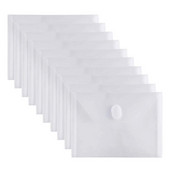 10 ΤΕΜ/Σετ 14x19 CM Clear Plastic Μικροί φάκελοι με Hook & Loop Ploy φάκελος για παραλαβή/επιταγή/ κάρτες/ Φωτογραφίες/ μήτρες & σφραγίδα