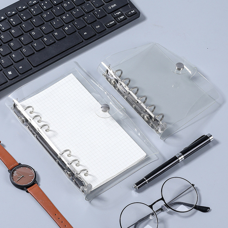 Binder PVC Binder A5 A6 A7 Binder Vandeniui atsparus Dėvėjimui atsparus apvalkalas Rankų sąskaitos keitimas Core Shell Mokyklos raštinės reikmenys