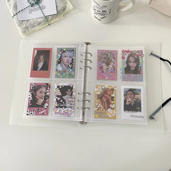 EZONE A5 Binder Idol Photocards Collect Book Holder postcard Journal Agenda Planner DIY Gift School Stationery Collection Book