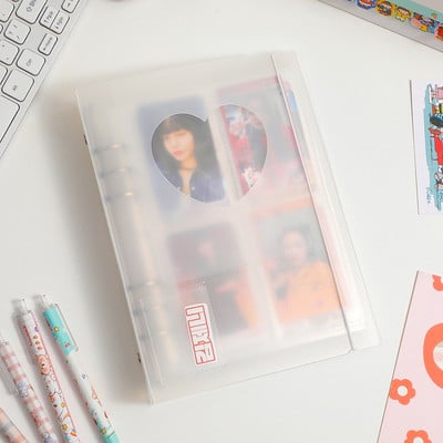 EZONE A5 Binder Idol Fotokaardid Kogumisraamat Postkaardihoidja Päevakava Planner DIY kingituste kooli kirjatarvete kogumise raamat
