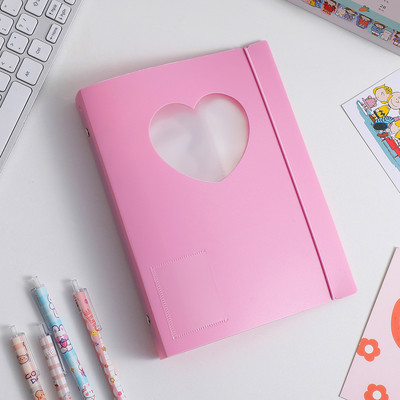 EZONE A5 Binder Idol Fotokaardid Kogumisraamat Postkaardihoidja Päevakava Planner DIY kingituste kooli kirjatarvete kogumise raamat