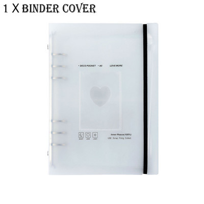 EZONE A5 Binder Idol Fotokaardid Kogumisraamat Postkaardihoidja Päevakava Planner DIY kingituste kooli kirjatarvete kogumise raamat
