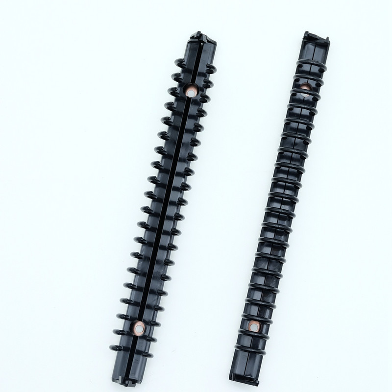 A5 3 inele / 20 de inele Metal și plastic Clip cu frunze libere Notebook Liant spiralat Hârtie de umplere DIY Instalare ușoară cu șuruburi