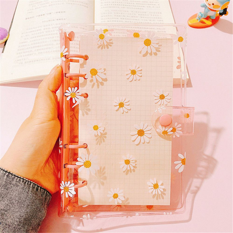 Rechizite școlare noi Papetarie Fișier Depozitare Dosare transparente A5A6 Binder Buzunare Binder Notebook
