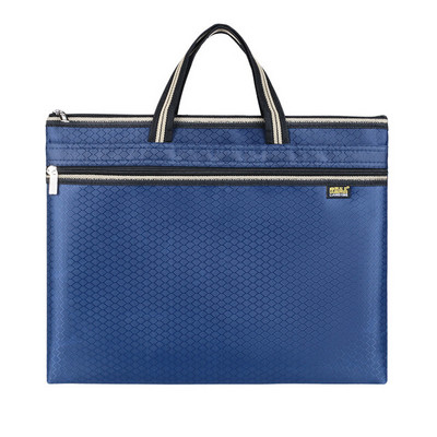 Servietă rezistentă la apă, pânză, portabilă, de mare capacitate, A4, pentru documente