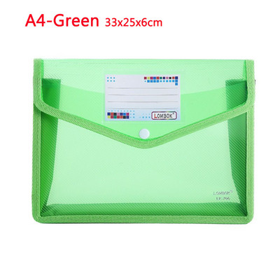 Karštas išpardavimas A4/A5 didelės talpos PVC maišelis raštinės reikmenų laikymo maišelis Bylų tvarkyklė Dokumentų maišelis Failų aplankai Vokų aplankas 2023 NAUJIENA
