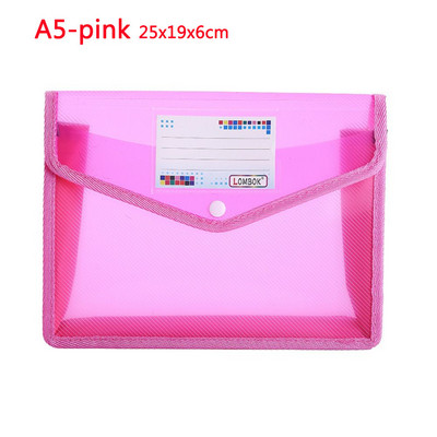 Karštas išpardavimas A4/A5 didelės talpos PVC maišelis raštinės reikmenų laikymo maišelis Bylų tvarkyklė Dokumentų maišelis Failų aplankai Vokų aplankas 2023 NAUJIENA