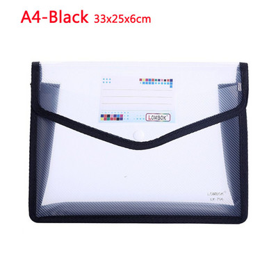 Karštas išpardavimas A4/A5 didelės talpos PVC maišelis raštinės reikmenų laikymo maišelis Bylų tvarkyklė Dokumentų maišelis Failų aplankai Vokų aplankas 2023 NAUJIENA