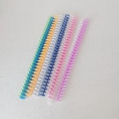 Bandă de legare cu cataramă cu inel de legare de 12 mm mașină perforată A4 / 30 găuri B5 / 26 găuri pentru documente, lanț de hârtie în foițe libere din plastic