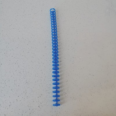 Bandă de legare cu cataramă cu inel de legare de 12 mm mașină perforată A4 / 30 găuri B5 / 26 găuri pentru documente, lanț de hârtie în foițe libere din plastic