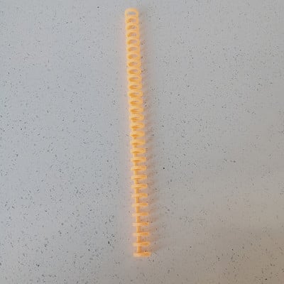 Bandă de legare cu cataramă cu inel de legare de 12 mm mașină perforată A4 / 30 găuri B5 / 26 găuri pentru documente, lanț de hârtie în foițe libere din plastic