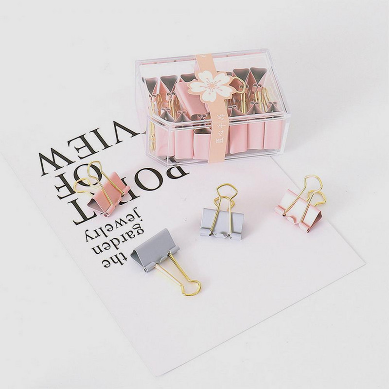 1 rinkinys 25 mm segtuvų segtukų ilgos uodegos dokumentų segtukas Daugiafunkcis metalinis žymė Dokumentų gnybtas segtuvo segtuko laikiklis mokykliniai reikmenys