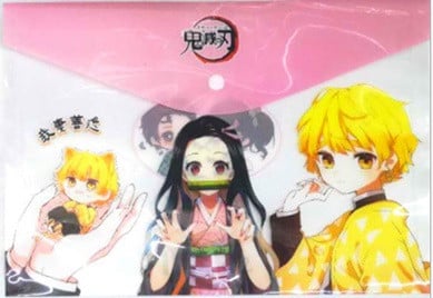 A4 Anime Demon Slayer Kimetsu No Yaiba Kamado Tanjirou Nezuko Mapa Datoteka Torba Dokument Organizator Torba Za pohranu Pribor Poklon