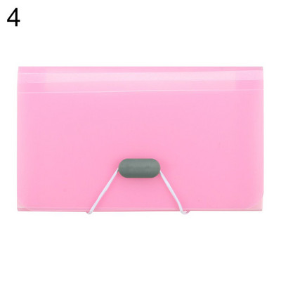 A6 PP File Bags Storage Folder Multifunction 13 Grids Expanding File Folders Organizer ταξιδιωτικών εγγράφων με αυτοκόλλητα 2022 ΝΕΟ