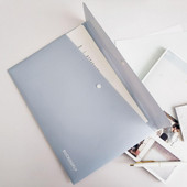 Prozirni držač za pohranu vizualnih dokumenata, zadebljani, vodootporan, izvrsne kartice veličine A4, mapa za poslovne datoteke za karte