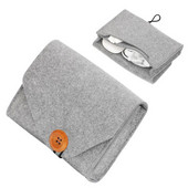 Torbica za pohranu od filca Torbica za organizatore za elektroničke dodatke Torbica za organizatore za elektroničke dodatke Izdržljiva za uštedu prostora