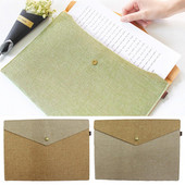 Torba za datoteke Višekratna upotreba Unikatno pohranjivanje konferencijskih materijala A4 Snap gumb Organizator datoteka Torba za pohranu datoteka Uredski pribor