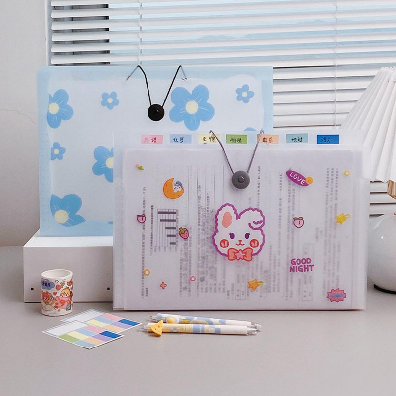 Rasprostranjena mapa dokumenata Plastični organizator dokumenata Višeslojna A4 datoteka Torba za pohranu dokumenata Pohrana