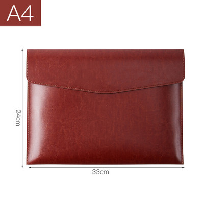 EZONE 33 * 24 cm A4 odinis verslo veltinio aplankas Klasikinio dizaino didelės talpos dokumentų maišelis biuro reikmenų rinkmenų tvarkytuvas