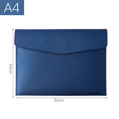 EZONE 33 * 24 cm A4 odinis verslo veltinio aplankas Klasikinio dizaino didelės talpos dokumentų maišelis biuro reikmenų rinkmenų tvarkytuvas