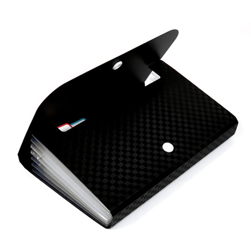 A6 akordeono aplanko išsiplečiantis kvitų aplankas Daugiasluoksnis bylos dėklo mygtuko uždarymas su rodyklės lipdukais verslo darbuotojams