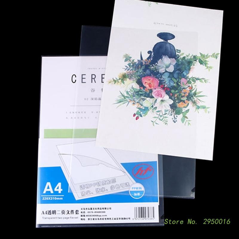 10 vnt skaidrūs aplankai plastikiniai projektų kišenės dokumentų aplankai 12,2" x 8,7" dokumentų maišelis mokinių mokyklinėms kanceliarinėms reikmenims