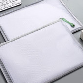 5 db-os irattartó Divatos, könnyen hordozható irattáska A4-es irattáska teszt papírhálós tárolótáska irodai kellékek