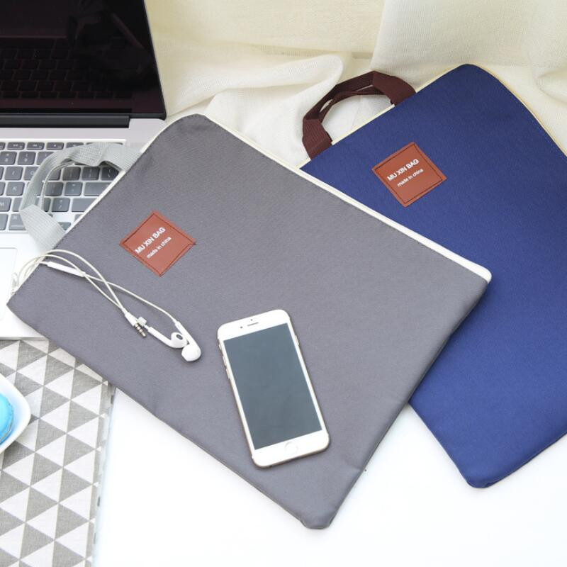 Suur lõuend A4 failikaust Dokumendikott Äriportfell Paber Hoiu Korralduskott Kirjatarbed Kooli kontoritarbed