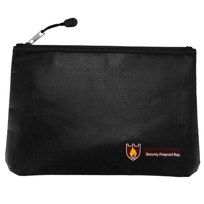 Fireproof Document Bags, Waterproof And Fireproof Bag With Fireproof Zipper For Ipad, Money, Jewelry, Passport, Document Storage