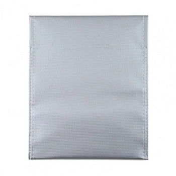 Издръжлив сребрист цвят, устойчива на висока температура чанта за батерии за дистанционно управление за дома Lipo чанта за батерии Чанта за батерии