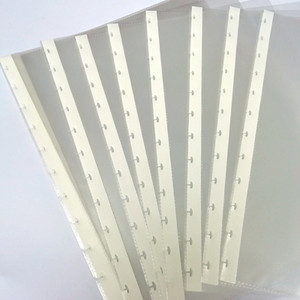 A4 laisvų lapų PVC laikymo laikiklis Grybų skylučių kišenės, padavimo sąsiuvinio įrišimas vidinis puslapių užpildas, skaidrus dokumentų maišelio maišelis