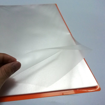 Θήκη αποθήκευσης PVC A4 Loose Leaf Θήκες με τρύπα μανιταριών Αρχειοθέτηση δέσιμο σημειωματάριου εσωτερική πλήρωση σελίδας Διαφανής θήκη τσάντας εγγράφων