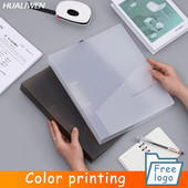 A4 File Storage Box Storage Folder Filing Product 2 Hole Loose-leaf Binder Learning Supplies Office