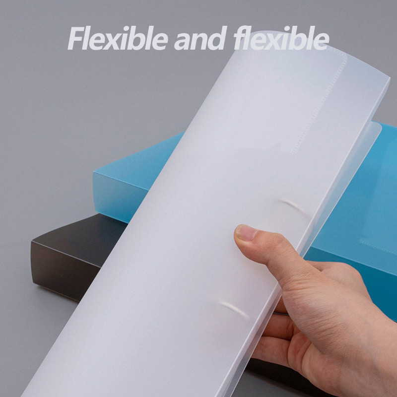 A4 File Storage Box Storage Folder Filing Product 2 Hole Loose-leaf Binder Learning Supplies Office